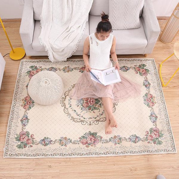 

carpets jacquard for living room large 200x290cm european style floral bedroom rugs and modern study coffee table mat