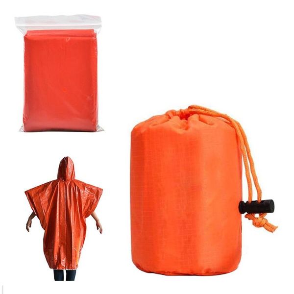 

outdoor emergency sleeping bag insulation raincoat lock temperature warm hiking camp bags