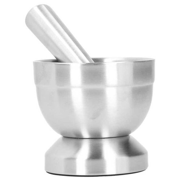 

manual coffee grinders mill grinder mortar pestle set stainless steel garlic press crusher kitchen accessory