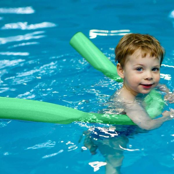 

pool & accessories noodle multicolored sturdy hollow floating swim foam tube pe swimming aid noodles water float stick