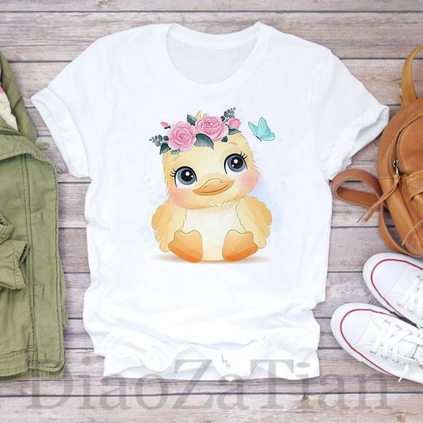 

women's t-shirt leisure fashion printing t shirt summer harajuku short sleeve female tshirt clothing, White