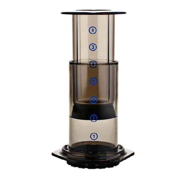 

press coffee portable maker air espresso machine with 350pcs filter papers manual grinders