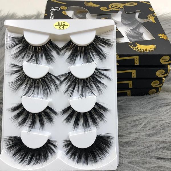 

30mm mink false eyelashes wholesale thick long 6d lashes with packaging1