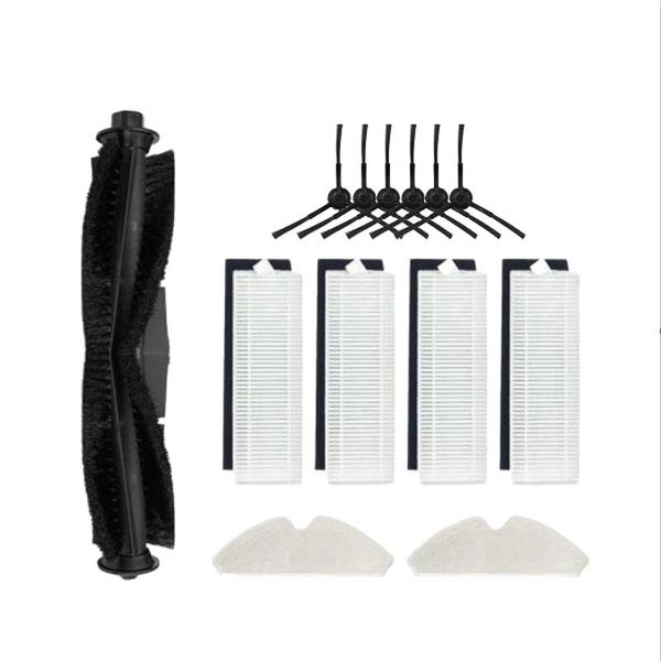 

13pcs roller side brush hepa mops robot vacuum filter for proscenic m7 pro cleaner accessories replacement cleaners