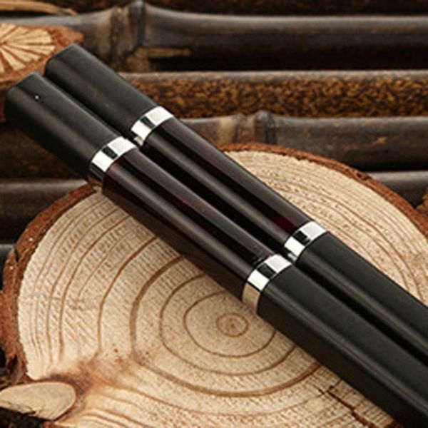 

1pair chinese chopsticks alloy antiskid sushi sticks household chop set reusable tableware kids flatware