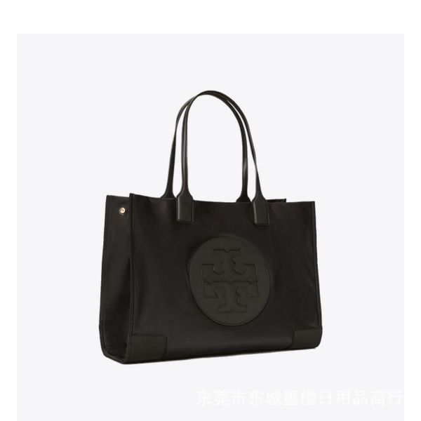 

tb same high texture nylon tote women's hand solid color simple large capacity shopping bag