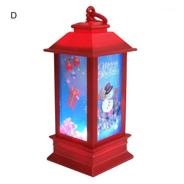 

party decoration christmas led colorful light santa claus tree snowman pattern lanterns night lighthouse j99st1