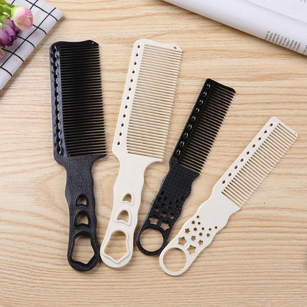

professional salon hair combs anti-static plastic resin comb men women styling flat hairdressing tools1, Silver