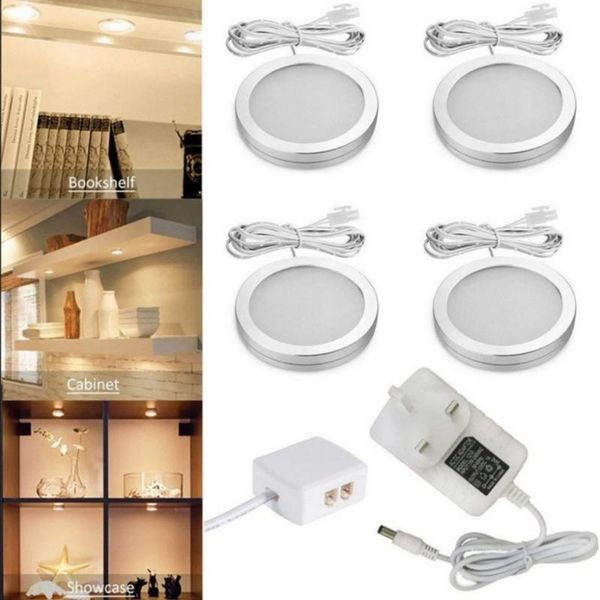 

4pcs interior lighting boat camping trailer lights led spot light caravan atv parts