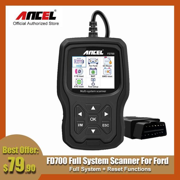 

all system obd2 scanner dpf epb bms etc oil reset multi languages auto diagnostic update car tool tools