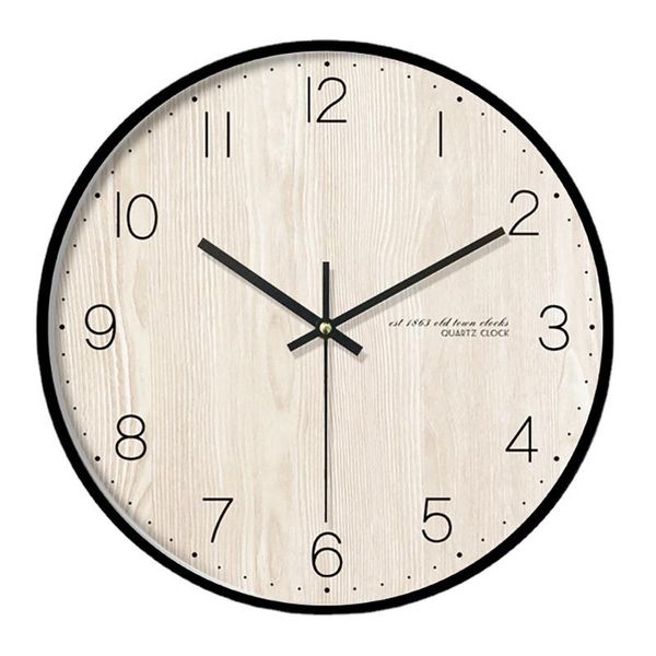 

wall clocks nordic large clock modern metal home decor silent watches creative living room teen decoration zegary