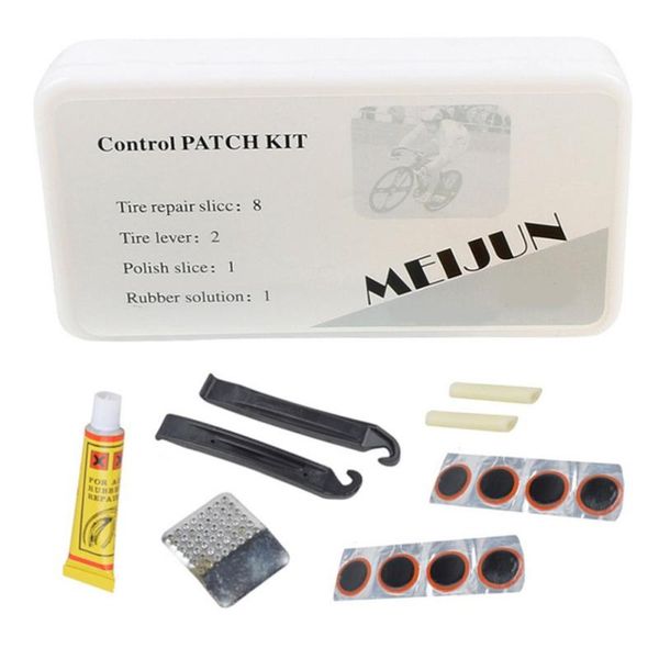 

tools 2021 motor bicycle bike tyre rubber patch piece repair tire inner tube puncture patches kit