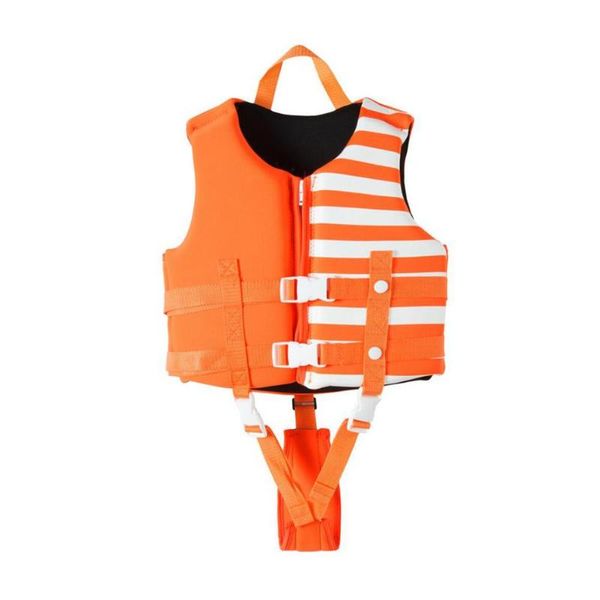 

life vest & buoy kids swim kid floation swimsuit swimwear with adjustable safety strap jacket fishing gilet de sauvetage