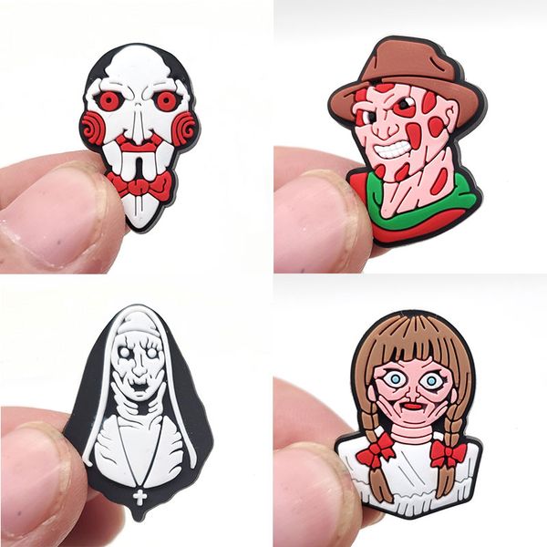 

pvc sport shoe decorations charm parts accessories charms bracelets wristband buttons buckle party blue halloween cartoon gift, White;pink