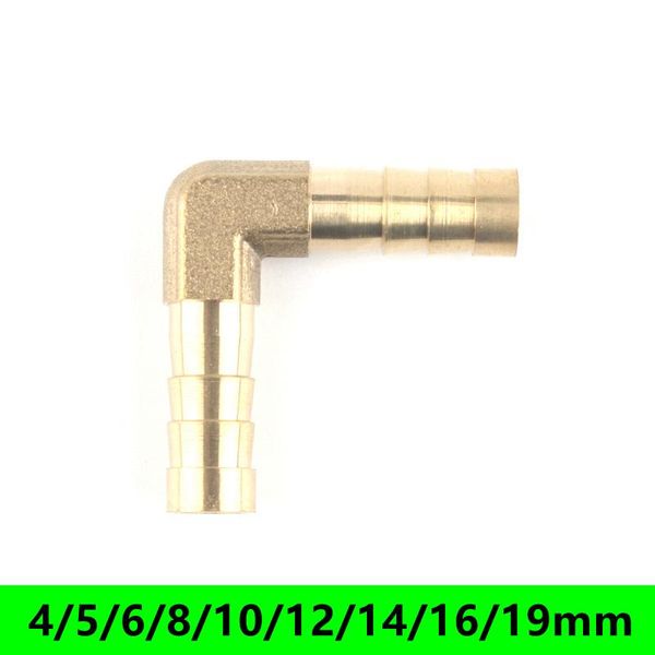 

watering equipments 1pc 3/4/5/6/8/10/12/14/16/19mm brass equal elbow pagoda hose repair connector pipe barb joint garden irrigation accessor