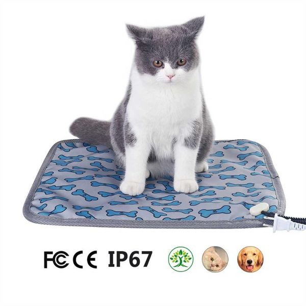 

cat beds & furniture bed pet heat pad mat electric heating adjustable dog comfortable small house temperature mascotas cama gato