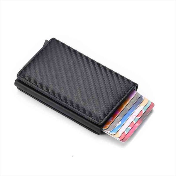 

rfid blocking men wallets anti theft credit card holder for male short purse bank id business pu leather money bag, Red;black