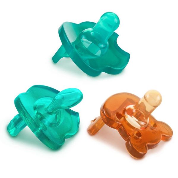

pacifiers# baby pacifier food grade silicone classic nano material nipple for kids infant born soother orthodontic bpa free