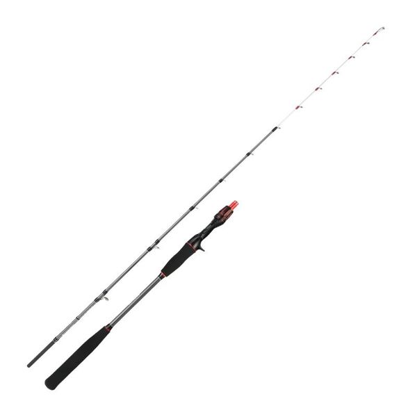 

fishing rod for casting slow jigging pe 0.6-1.5 light solid tip rubber tail ocs boat rods
