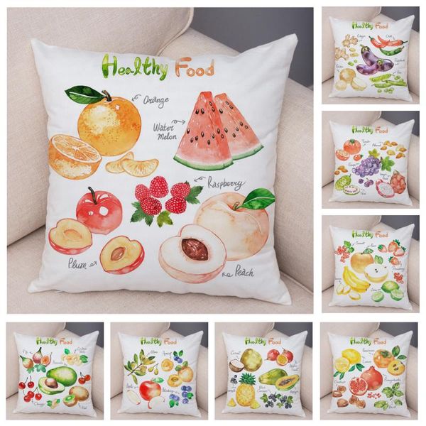

cushion/decorative pillow healthy case decor apple grape plant cushion cover for dining room sofa 45*45cm super soft plush
