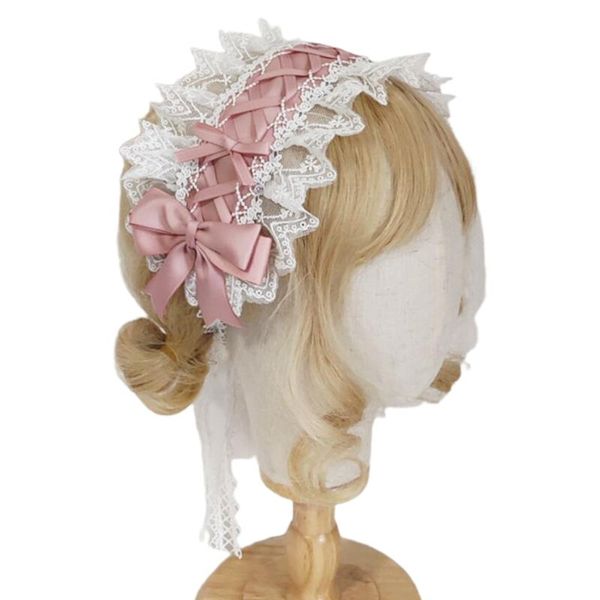 

other event & party supplies girl ruffles lace headband with bowknot hair hoop gorgeous fashion headwrap sweet anime maid cosplay accessorie