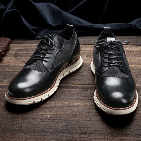 

713 men loafers fashion lightweight breathable casual shoes for men #al521, Black
