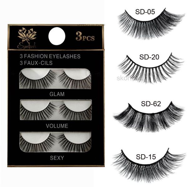 

false eyelashes handmade reusable 5d mink long lasting natural dramatic volume extension thick