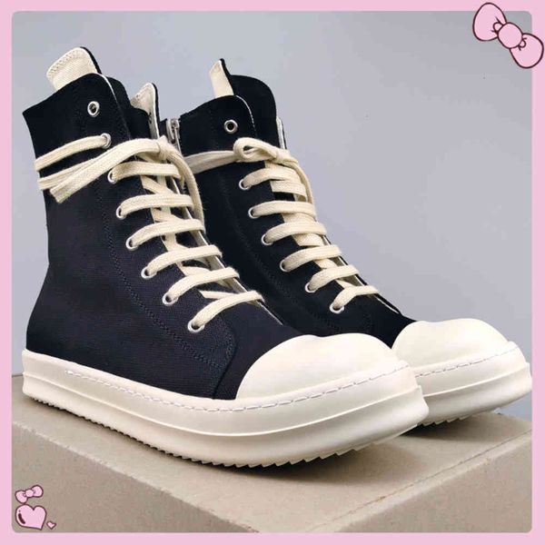 

r o original woman boots canvas breathable booties black white pink ankle for lady link1