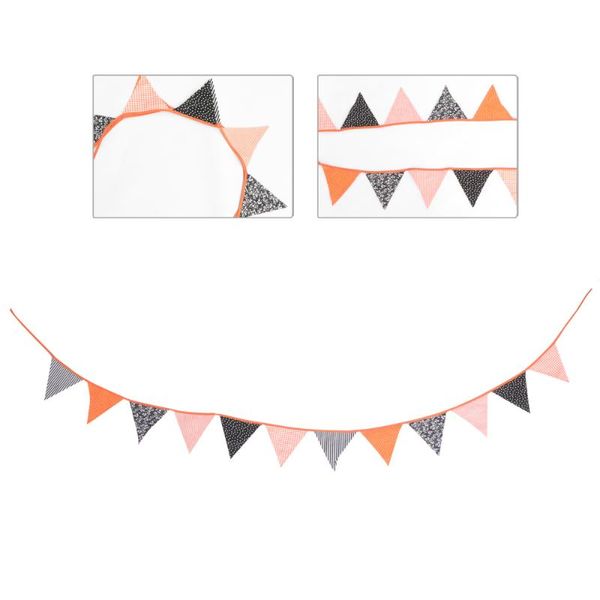 

party decoration 12pcs bunting banner pennant triangle flag garland for