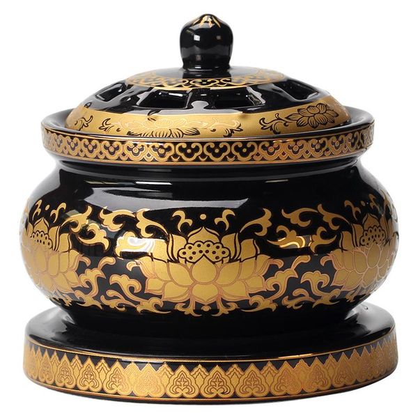 

electric large incense burner ceramic portable decor buddha quemadores de incienso buddhist supplies oo50xl fragrance lamps