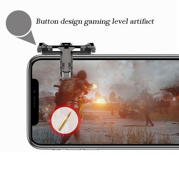 

game controllers & joysticks yfashion mobile gamepad trigger for pubg gaming fire shooting button controller