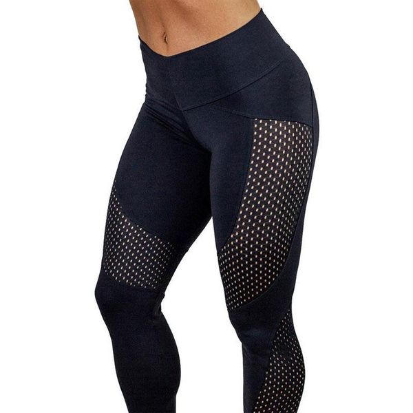 

yoga outfit leggings stitching fitness push up summer women elastic sport workout cool pants