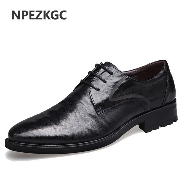 

dress shoes npezkgc 2021 ltalian luxury designer formal mens genuine leather black basic flats for men wedding office
