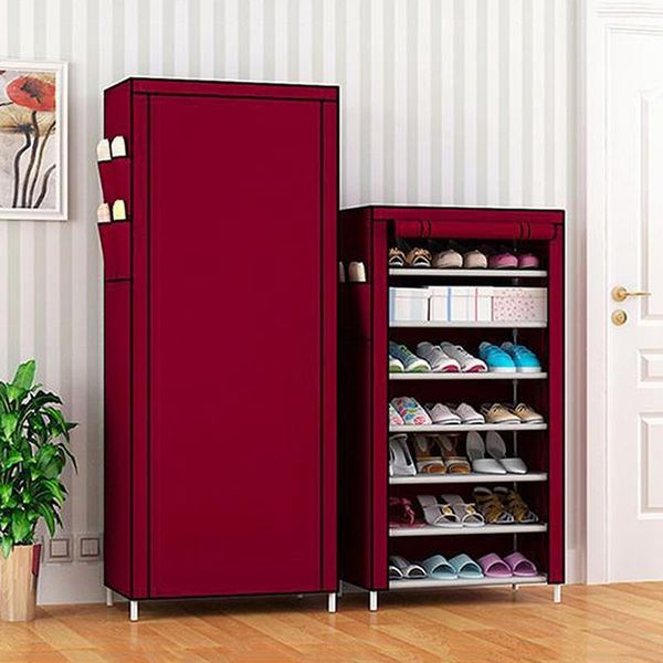 

clothing & wardrobe storage shoe organizer durable shoes shelf dustproof cabinet stand zapatero organizador de zapatos