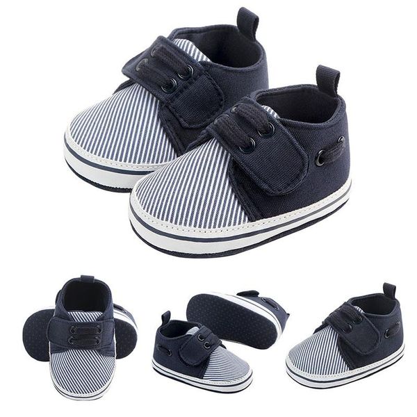 

baby walkers first shoes born soft striped fashion boy cotton prewalker 1