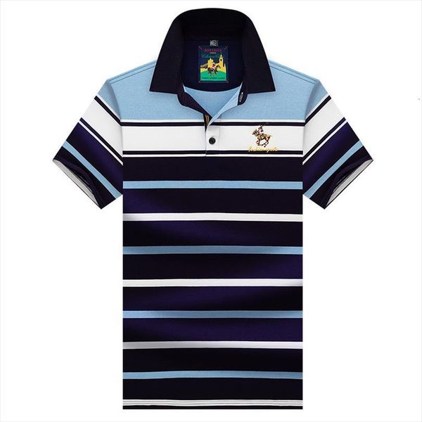 

summer short sleeve shirt men polo casual amp business striped tace shark brand shirts homme, White;black