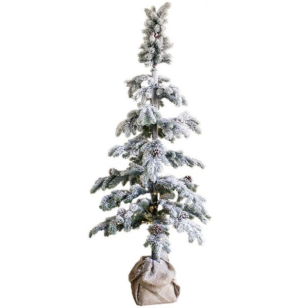

christmas decorations large tree cedar snow scene bonsai decoration window road festival atmosphere