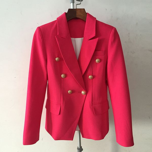 

women's suits & blazers autumn female classic double-breasted jacket d293, White;black