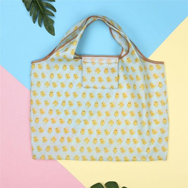 

storage bags 68x58cm folding eco shopping travel shoulder bag oxford tote reusable