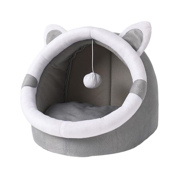 

cat beds & furniture 1pc warm house pet nest sleeping cushion rest supply