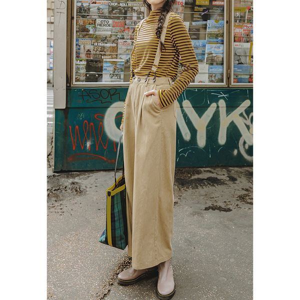 

capris spring autumn wide legs all matched causal simple design women overalls lgd3, Black;white