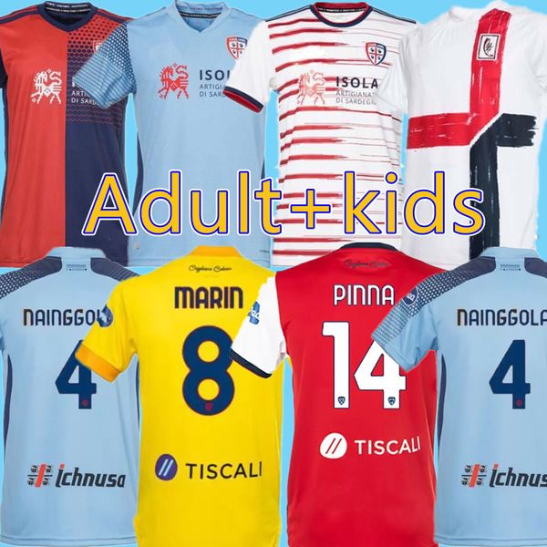 

21/22 cagliari calcio soccer jerseys centenary version 100th anniversary joao pedro godin nandez nainggolan 1990 92 2003 04 05 zola retro, Black;yellow