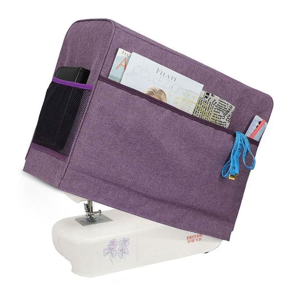 

storage bags household sewing machine with pocket reusable protective accessories strong portable dust cover large-capacity bag