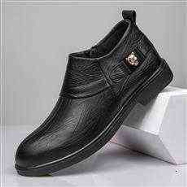 

tangzuo s8206 zhongbang leather boots, , 38-46,, Black