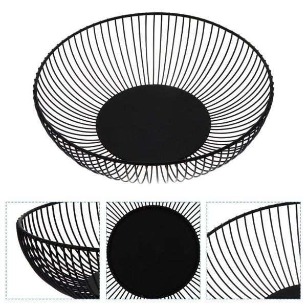 

storage baskets fruit basket bowl living room fashion dish for black kitchen decor