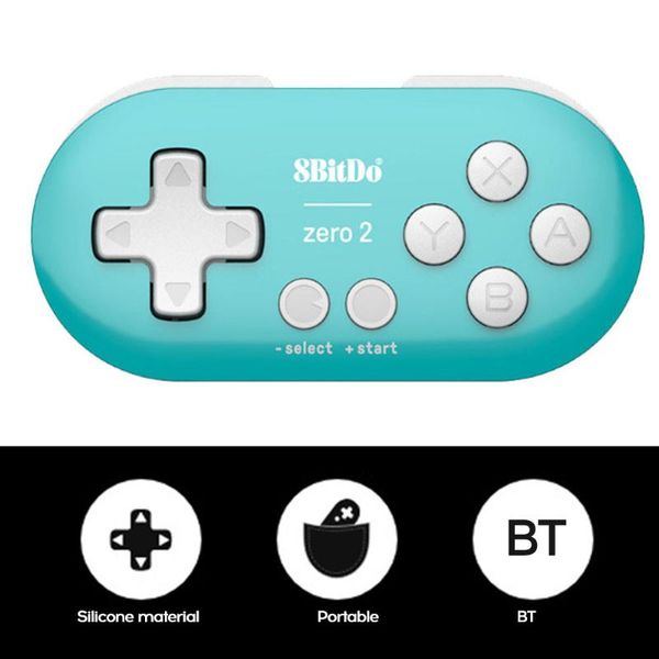 

8bitdo zero 2 bluetooth gamepad for switch windows android macos raspberry pi 2b/3b/3b+/4b/zero/zero w/zero wh game controllers & j joystick