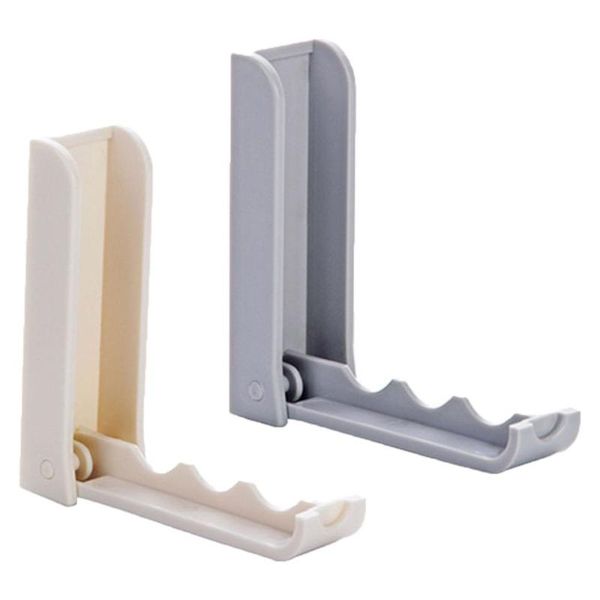 

hangers & racks plastic wear-resistant space saving creative clothes hanger key foldable hanging hook hat