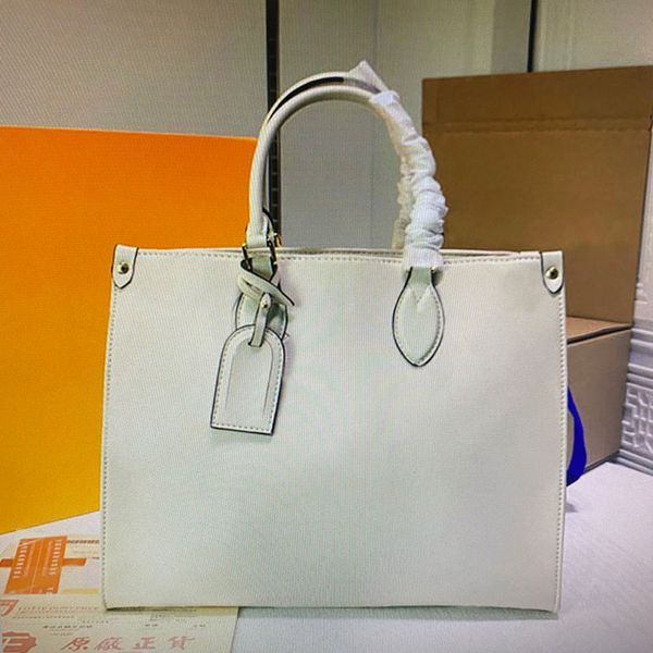 

large capacity tote fashion womens leather shoulder bags woman handbag duplex print handle lady shopping bag for luxury women purse classic