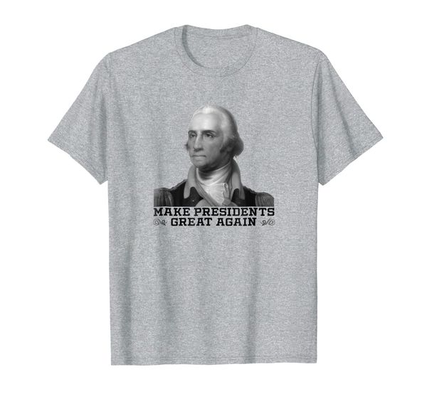 

george washington's birthday, presidents' day t-shirt, White;black