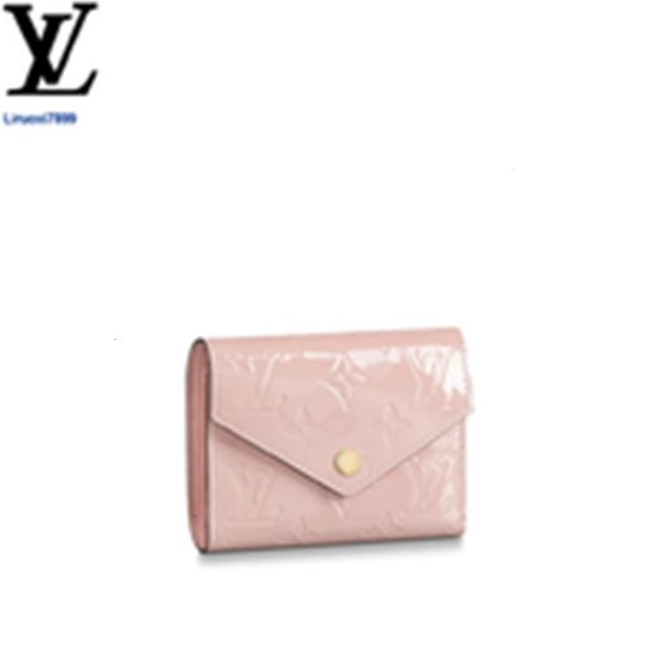 

holders brand designer cases luxury 33lc key m62428 victorine wallet card women real pouches leather long wallets phone chain wallet purse c, Red;black